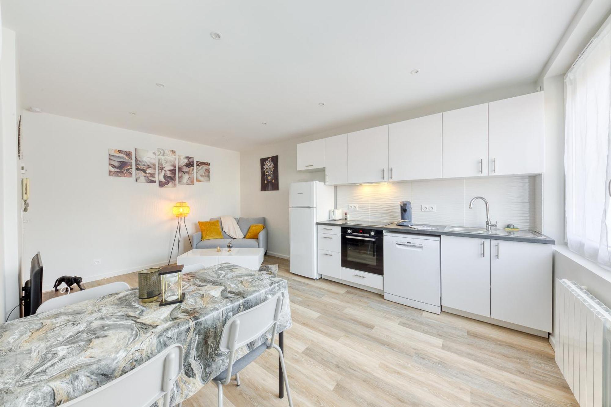 Cozy Appart 5 A 3' De La Gare - Cozy Houses 팔레조 외부 사진